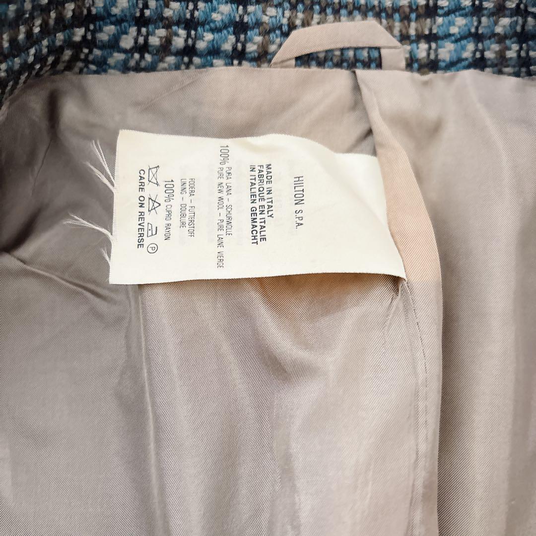 GIORGIO ARMANI ダブルブレスト テーラードジャケット チェック