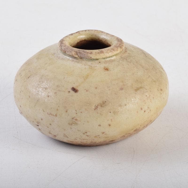 クサノミ 朝鮮美術　李朝　高麗青磁　小壷　油壷　C　9228