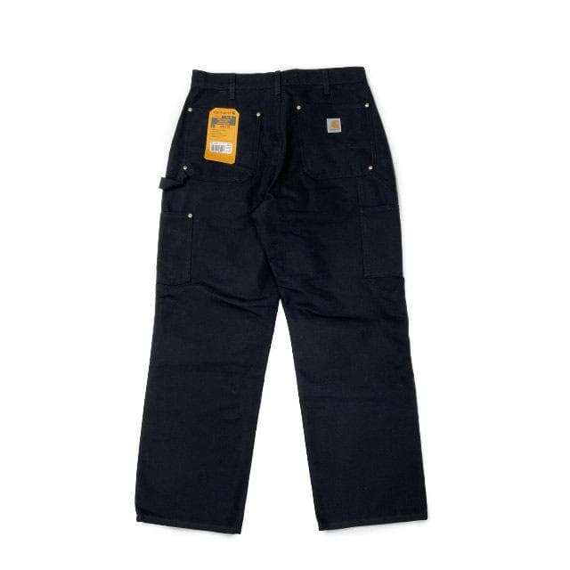 カーハート ワークパンツ US購入 ダブルニー(32×30)黒 181218