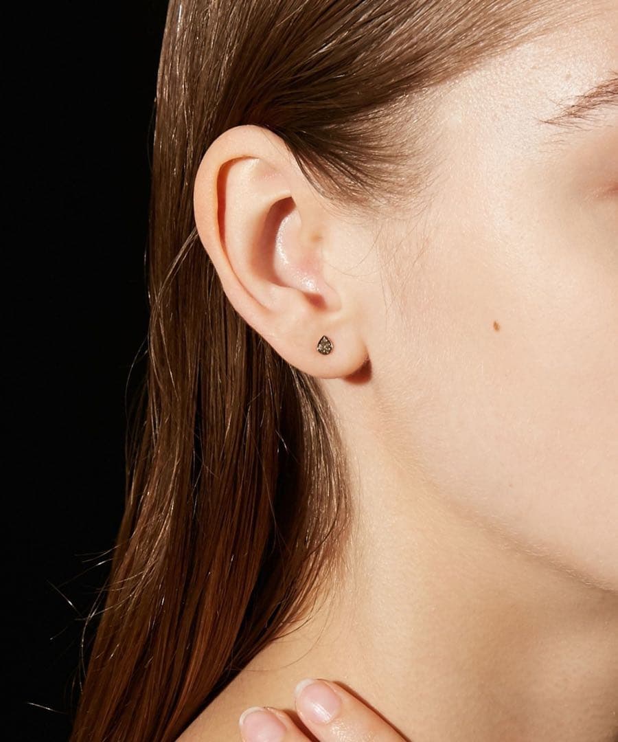 Artida Oud [lotus] ダイヤモンド ピアス&チャーム シングル