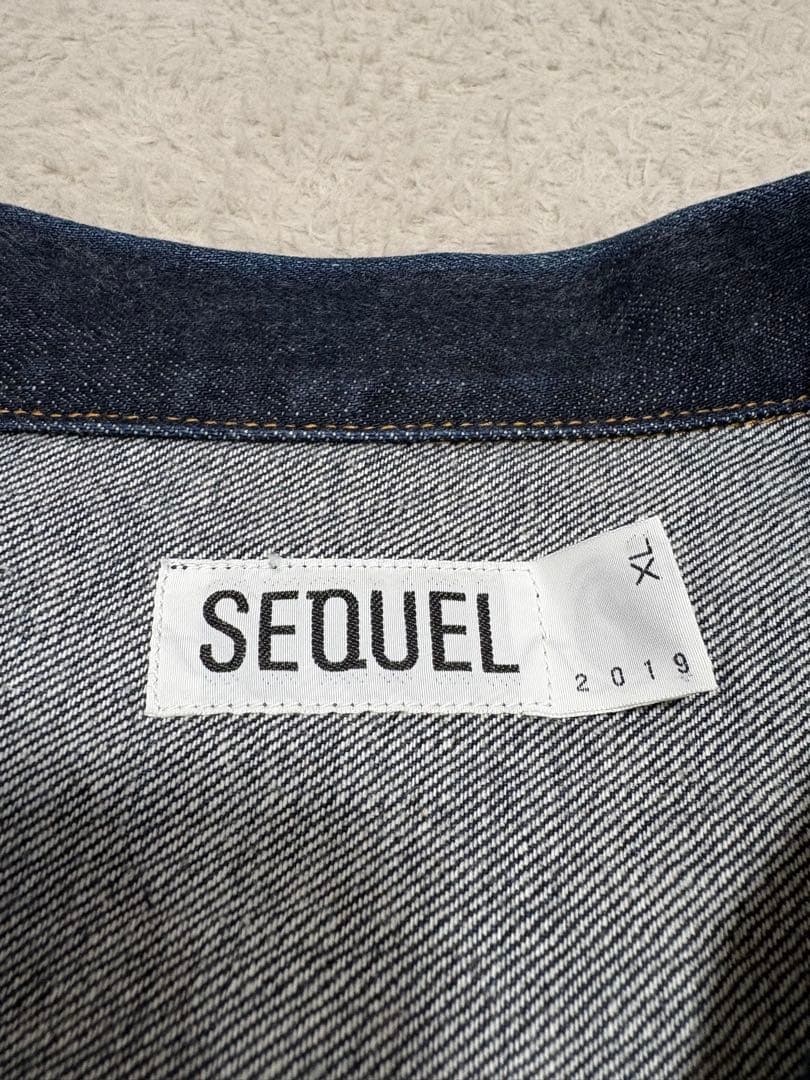 シークエル lSEQUEL 1stタイプデニムジャケット