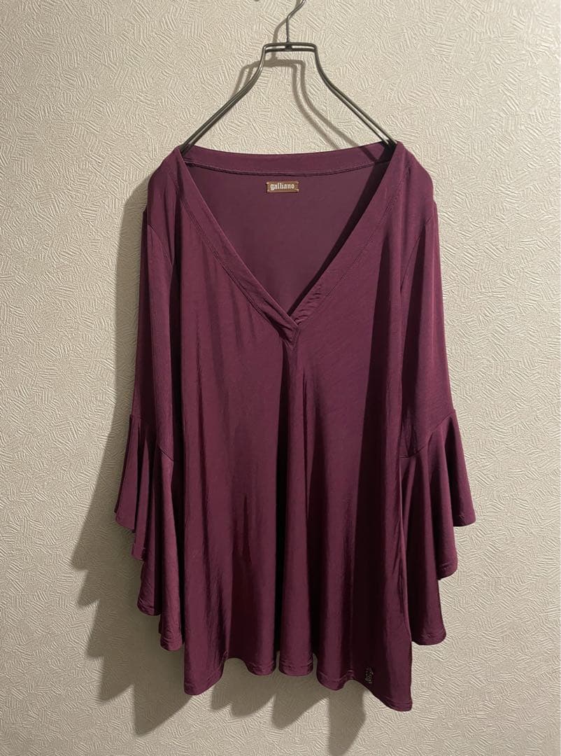 イタリア製 John Galliano サーキュラー カフス カットソー