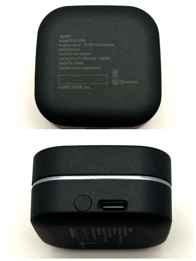 AVIOT トゥルーワイヤレスイヤホン TE-Q3ローレン・イロアス