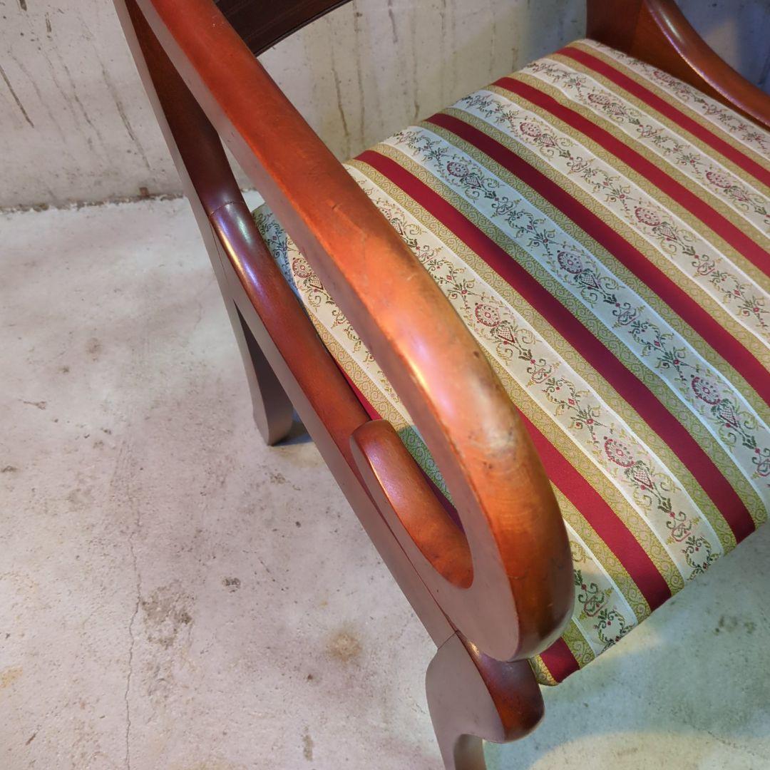 イギリス ヴィンテージ家具 ダイニングチェア アームチェア 椅子④