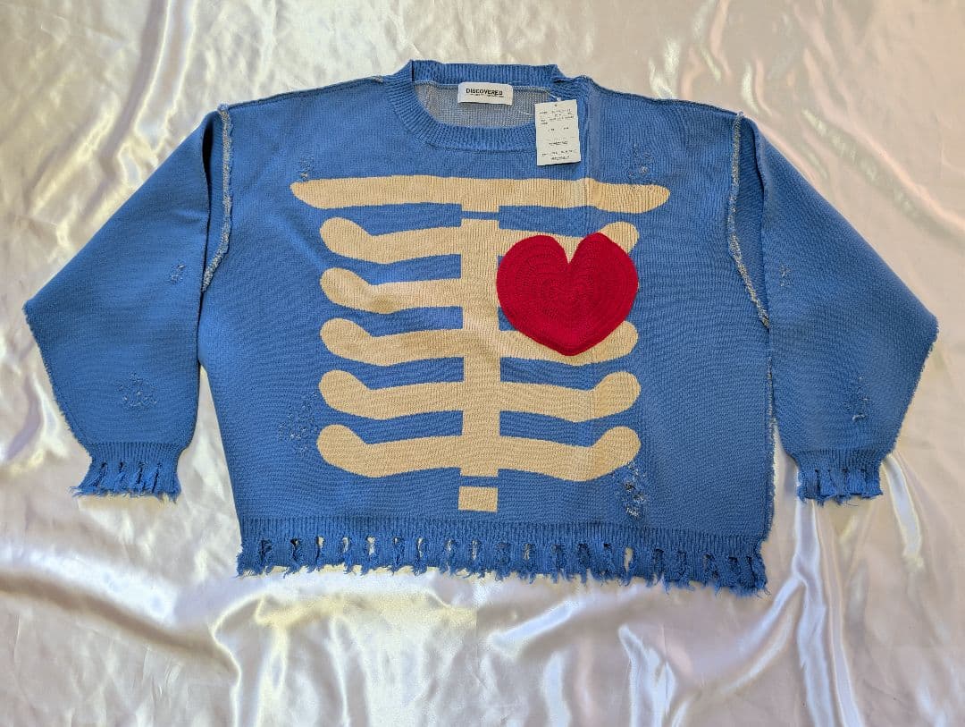 新品未使用　DISCOVERED BONE KNIT 　ニット　セーター