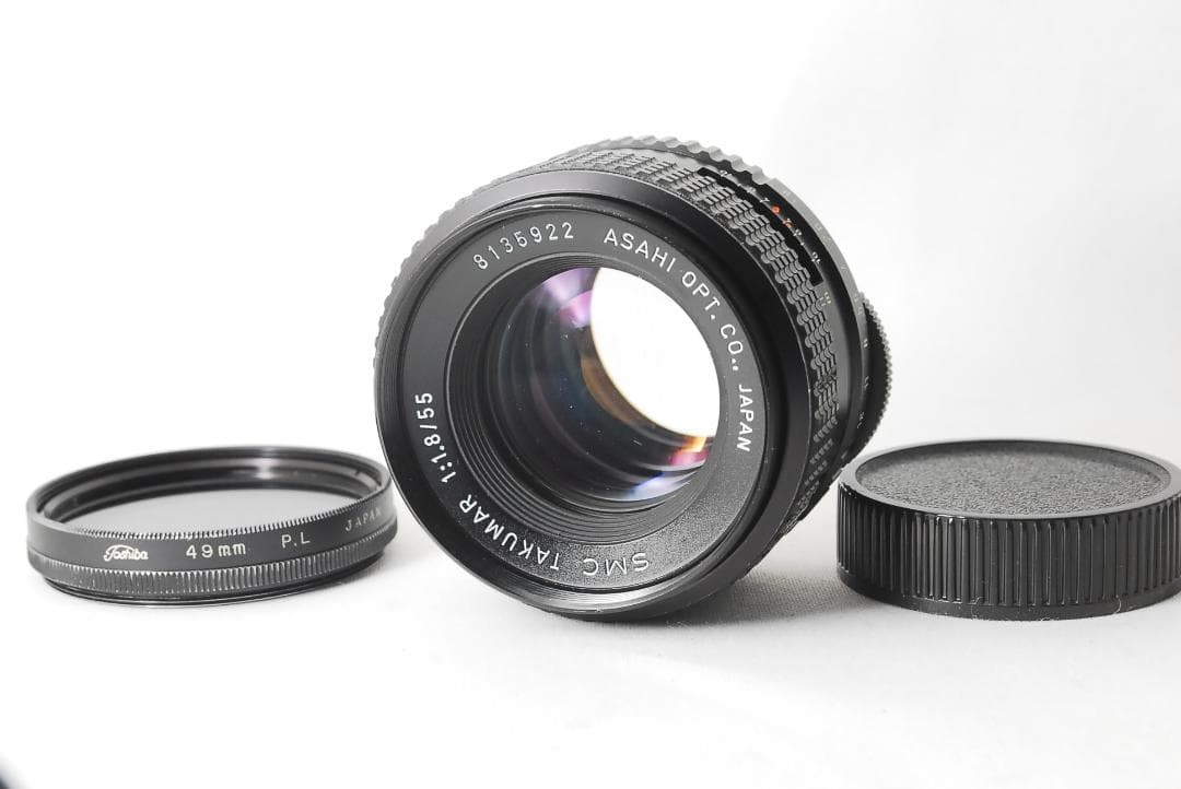 【返品、動作保証】ペンタックス SMC TAKUMAR 55mm F/1.8