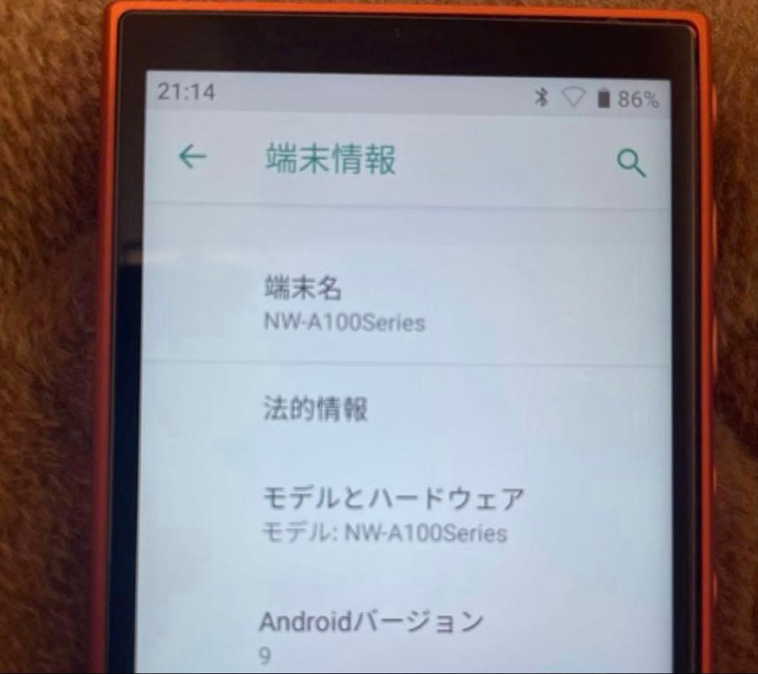 ポータブルプレーヤー Sony Walkman NW-A105 16GB