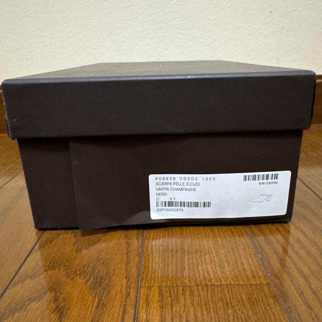 Bottega Veneta 黒 ナパレザー ミュール