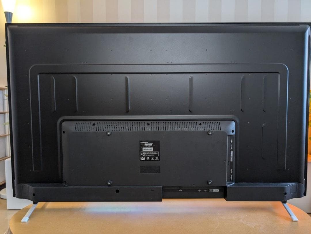 モニター 55インチ 4K EX-LD4K552DB リモコン付き