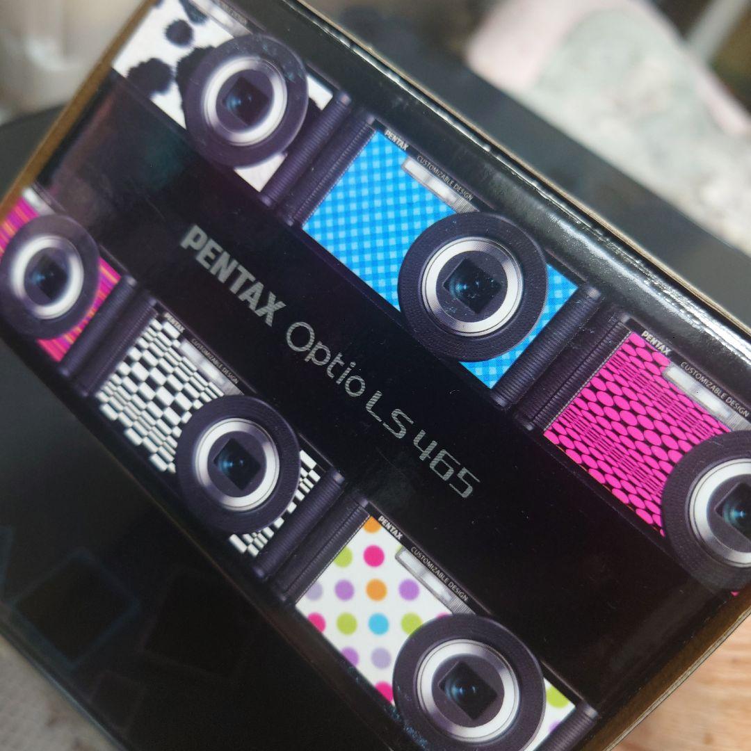 PENTAX Optio LS465 パープル 16MP 5倍ズーム 新品未使用