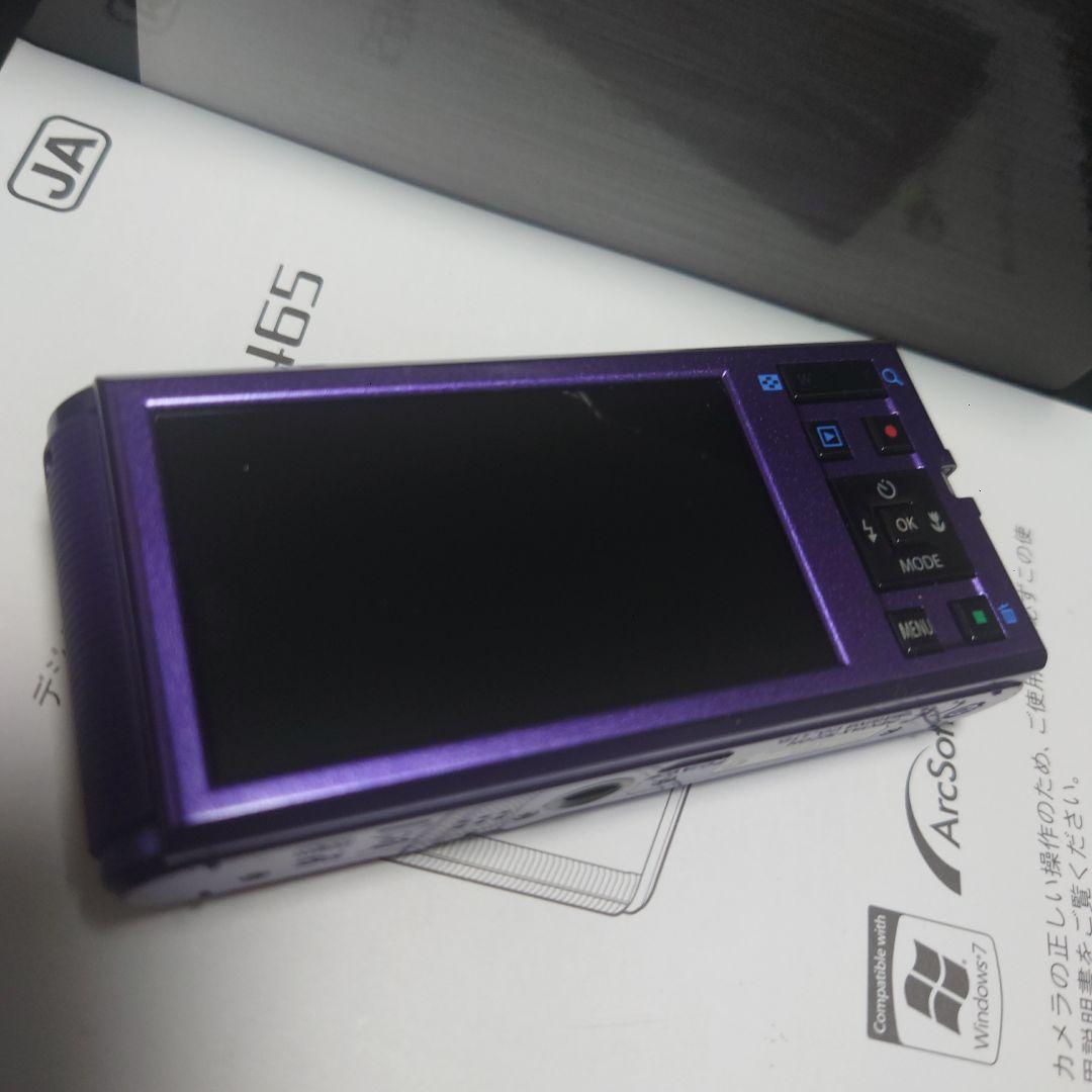 PENTAX Optio LS465 パープル 16MP 5倍ズーム 新品未使用