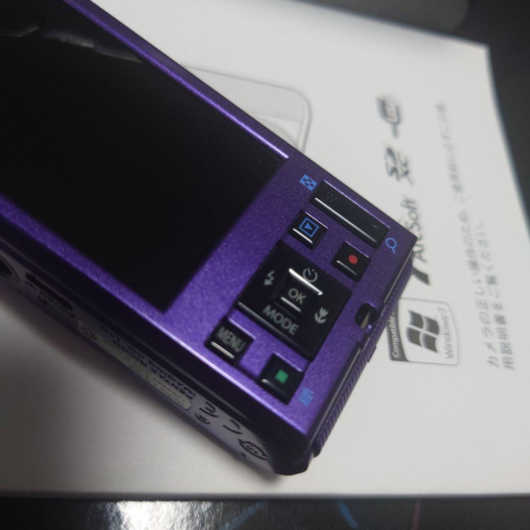 PENTAX Optio LS465 パープル 16MP 5倍ズーム 新品未使用