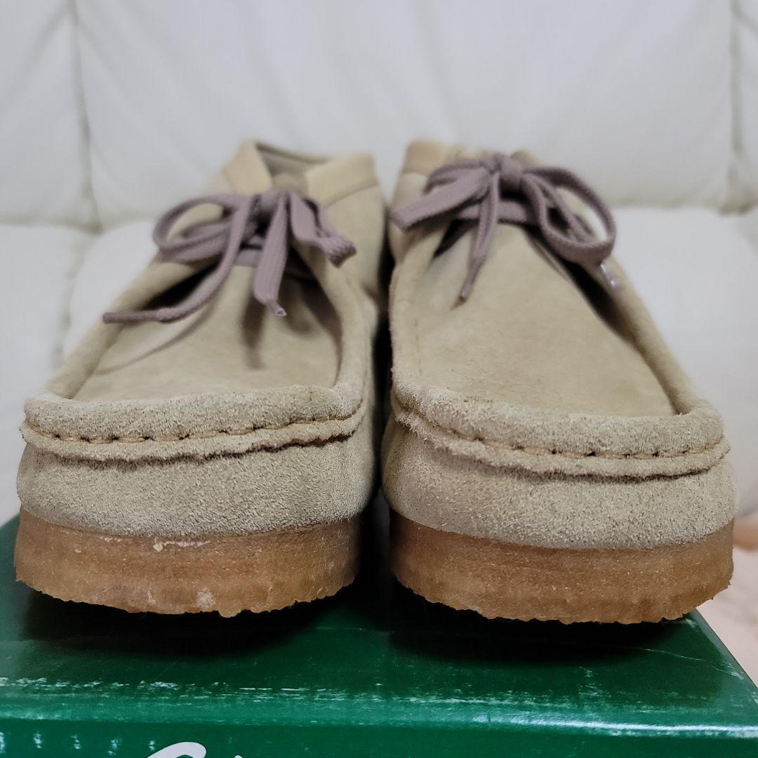 未使用クラークスワラビーClarks Wallabee26.0cmサンドベージュ