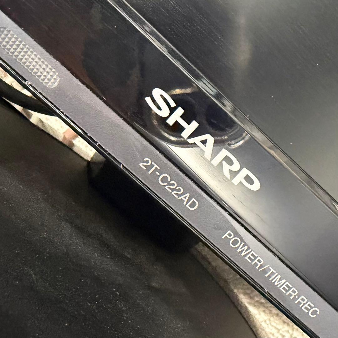 通電確認済み　シャープ製液晶テレビ　22インチ　2T-C22AD 2018年製