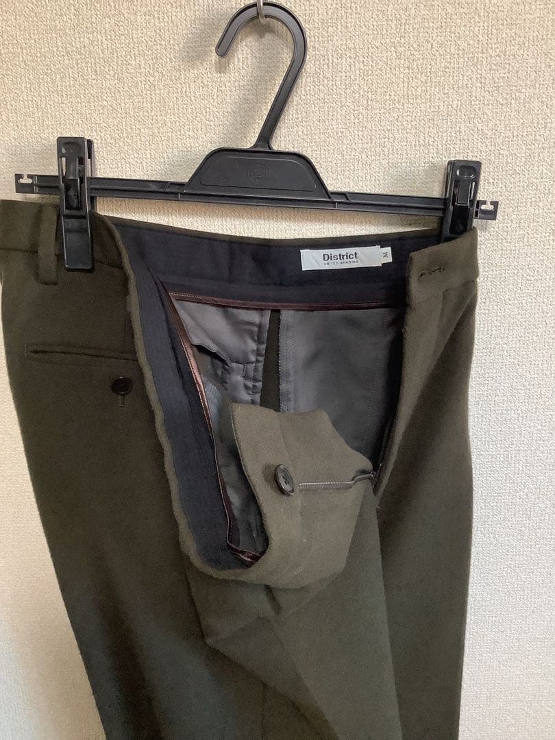 District　ディストリクト 2タック　ストレート　スラックス