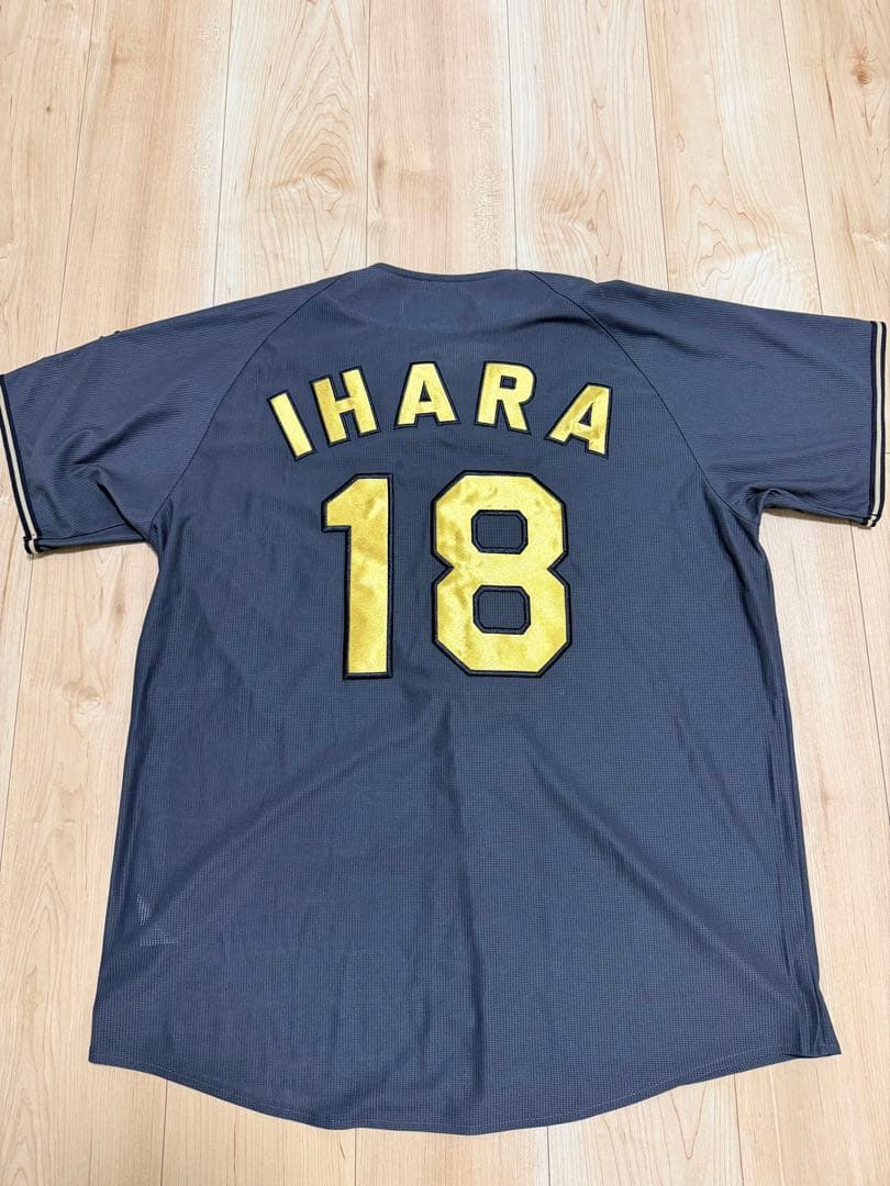 HANSHIN Tigers IHARA 18 ブラックダイナマイトシリーズL