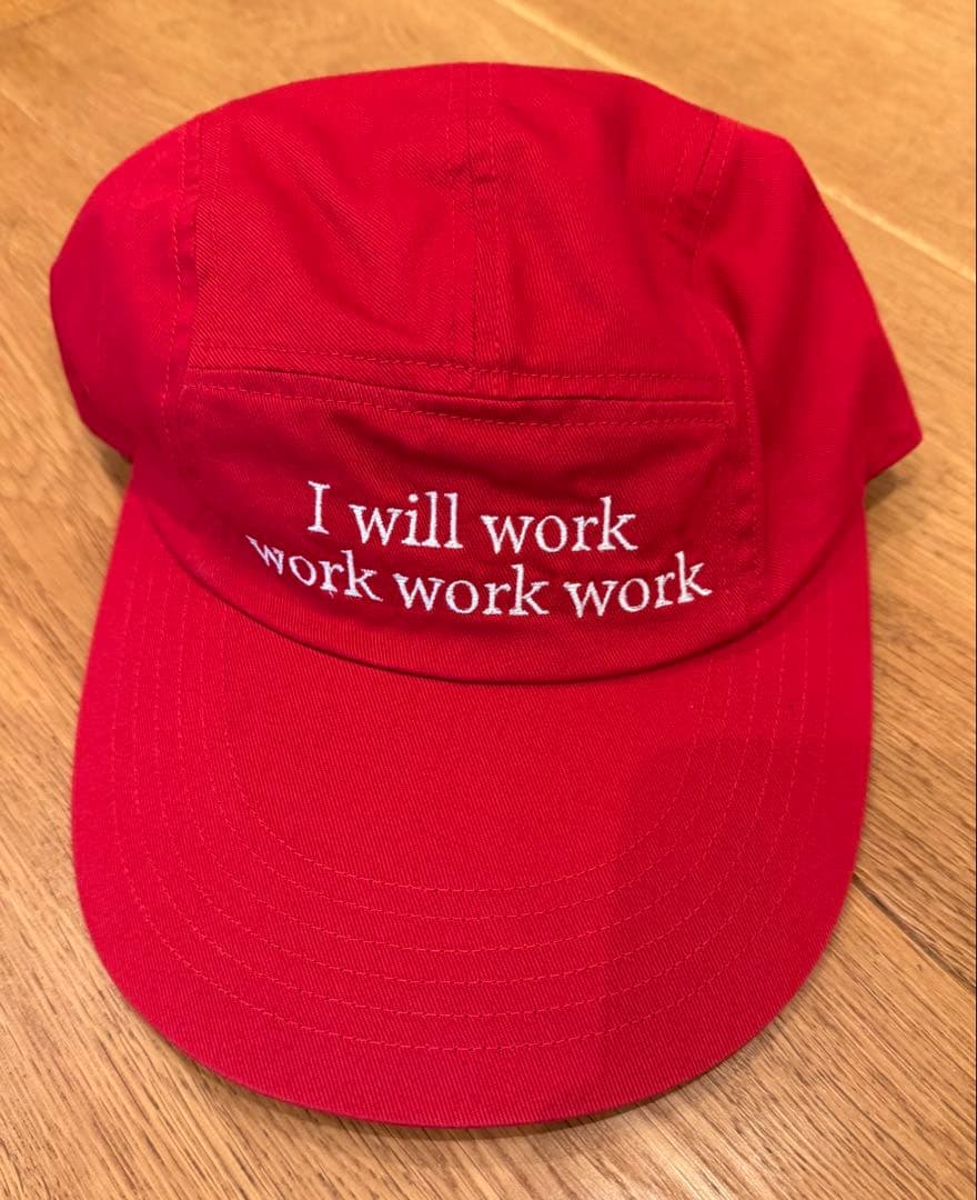 帽子 SEE SEE COTTON JET CAP RED