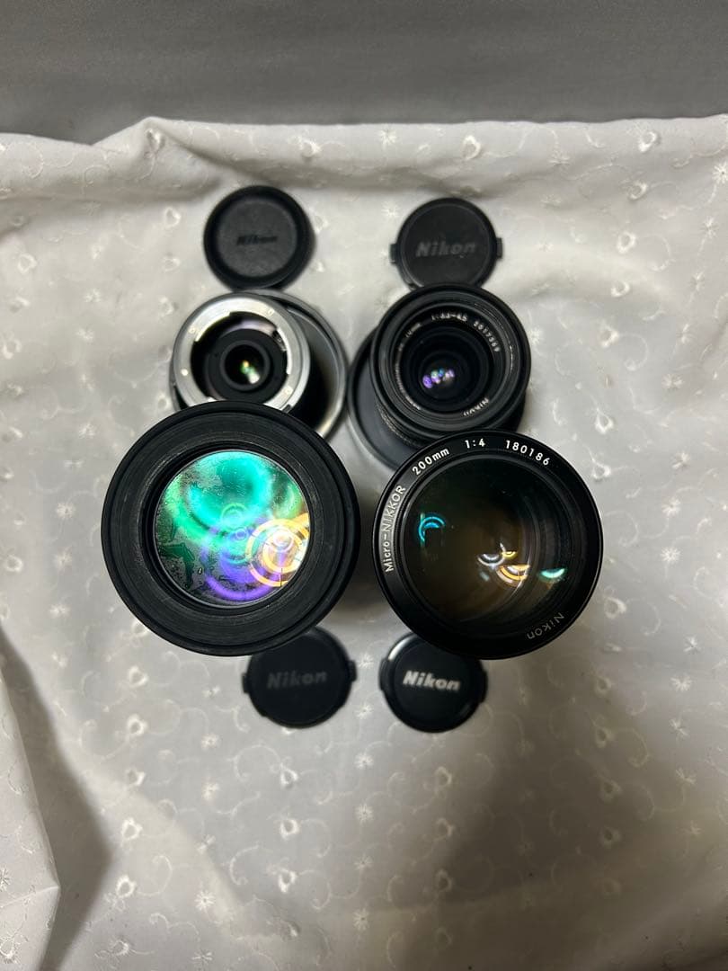 Nikomat EL＆Nikon AW-1 一眼レフカメラ レンズ付き