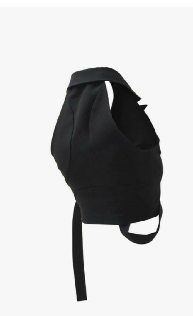 theredthread S ring tailored vest ブラック