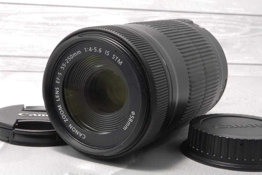 Canon EF-S 55-250mm IS STM 望遠レンズ 手ぶれ補正