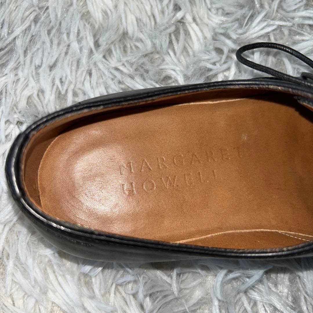 【美品】MARGARET HOWELL プレミアムライン レースアップシューズ