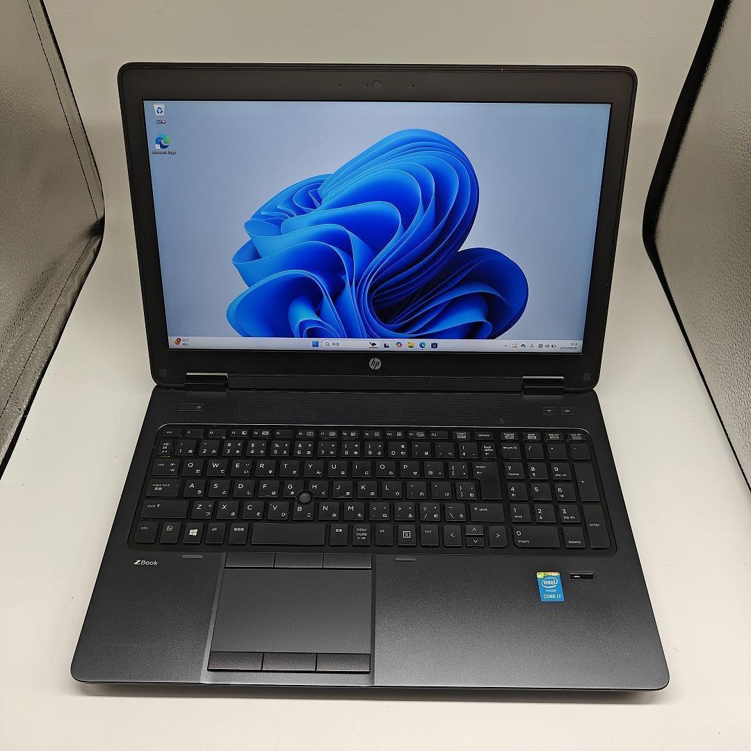 【HP】ZBOOK 爆速i7 新品SSD512GB 16GB ノートPC