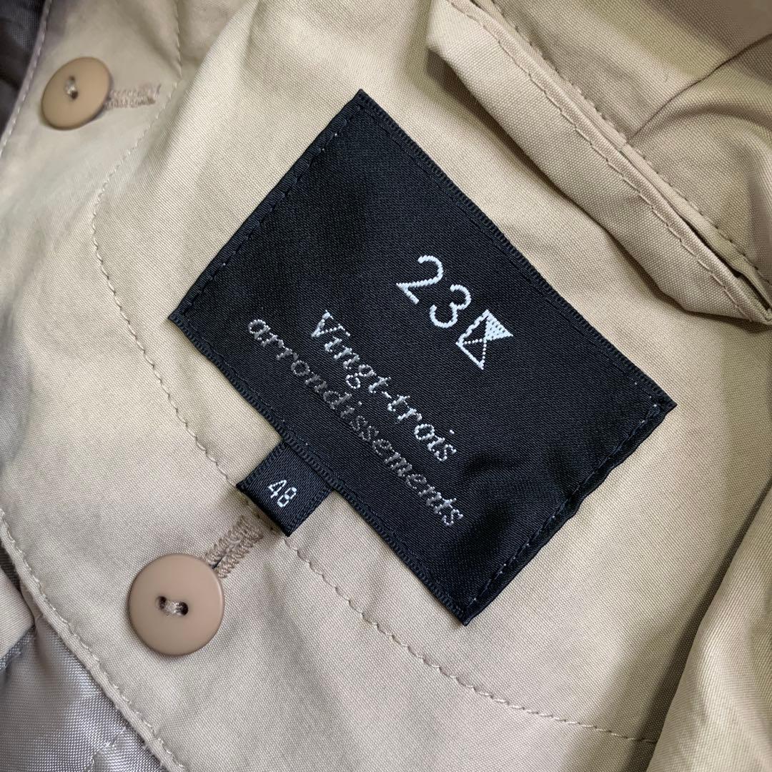 23区　ＥＭＭＥＴＥＸライトタッサーコート　モッズコート　48