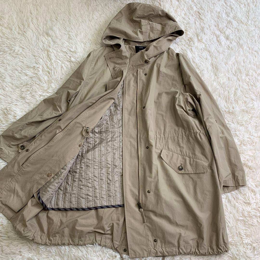 23区　ＥＭＭＥＴＥＸライトタッサーコート　モッズコート　48