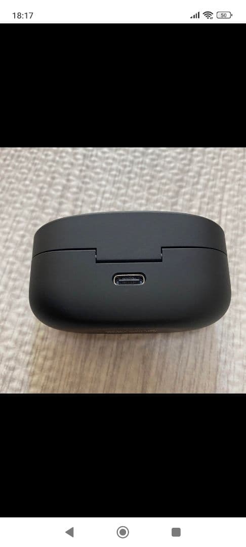 「新品バッテリー交換済み」SONY WF-1000XM4 ブラック 充電ケース