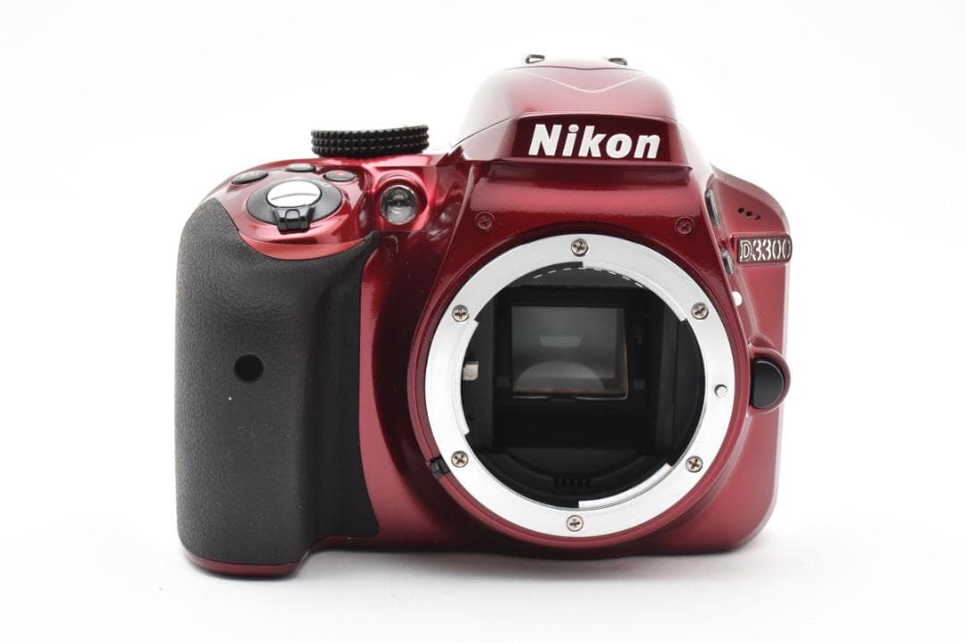 超美品 NIKON ニコン D3300 レッド H018