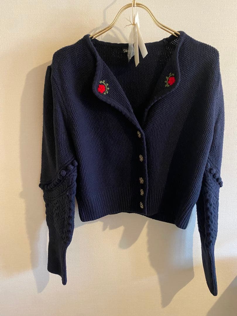 Verybrain 紺　カーディガン　ニット
