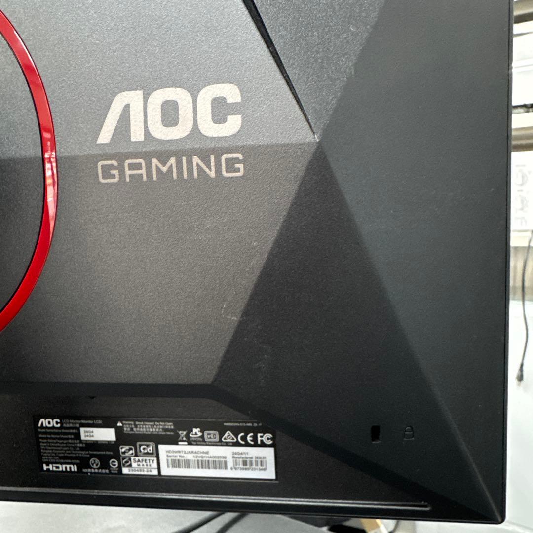 カ*子様 2024年製‼️AOC 27G4/11 ゲーミングモニター 27インチ