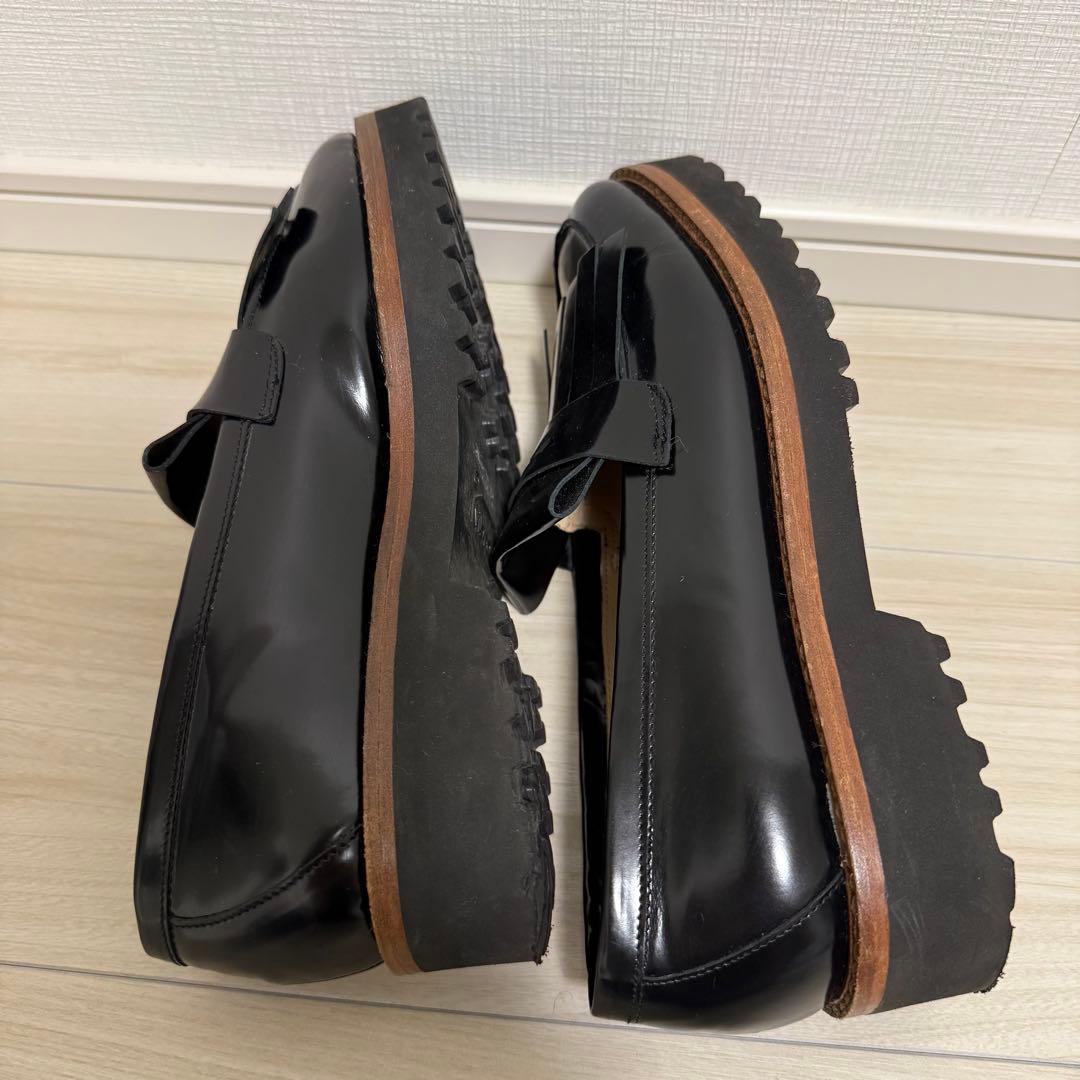 【大幅値下げ！】FABIO RUSCONI タンクソールキルト付きローファー