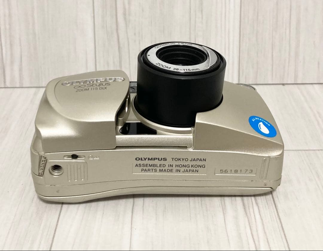 『動作確認済み』OLYMPUS Stylus ZOOM 115 DLX カメラ
