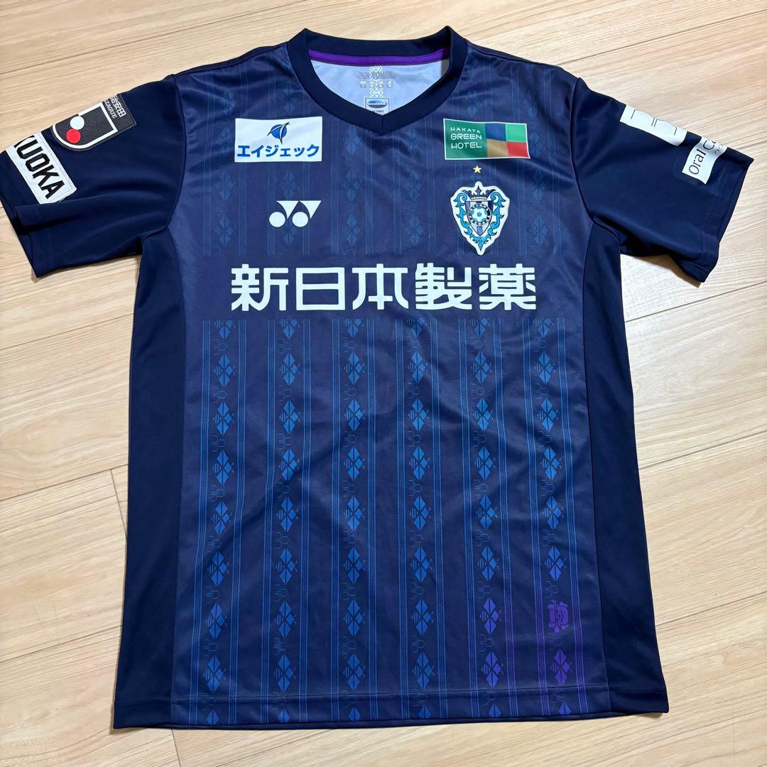 【休日限定値下げ】アビスパ福岡　2025年1stユニフォーム　Oサイズ