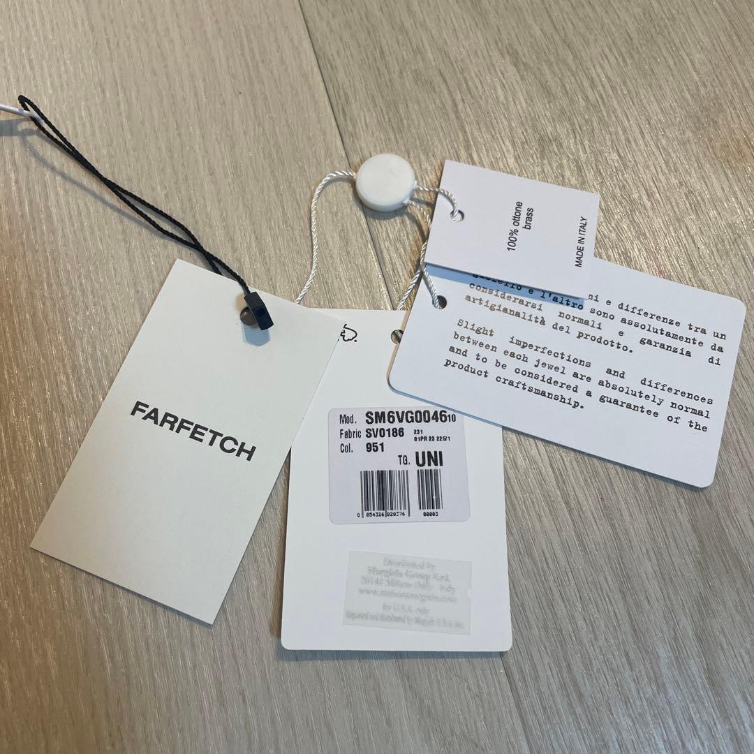 MM6 Maison Margiela シルバー ピアス　両耳用