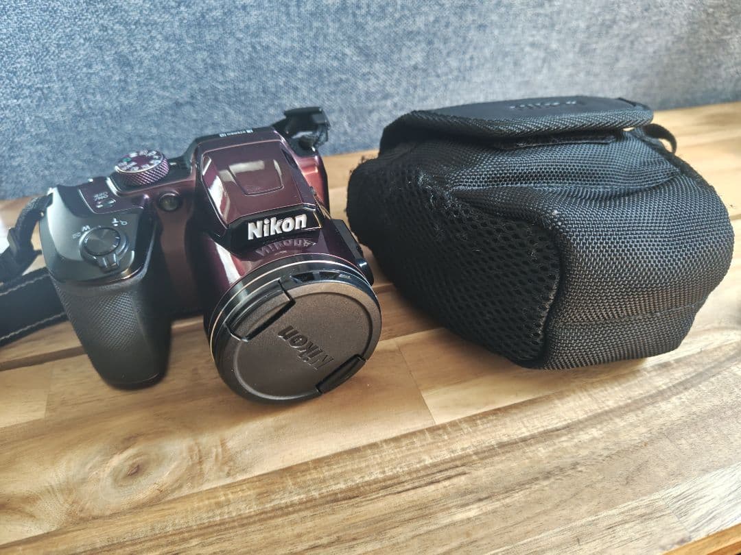 Nikon COOLPIX B500 パープル カメラケース付き