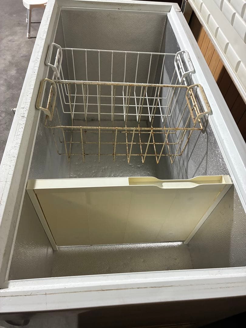 【現地引き取り限定・愛知】ダイレイ チェストフリーザー NPA-396-4