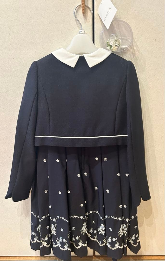 美品⭐︎120 CHOPINショパン　フォーマル３点セット ワンピース　入学式