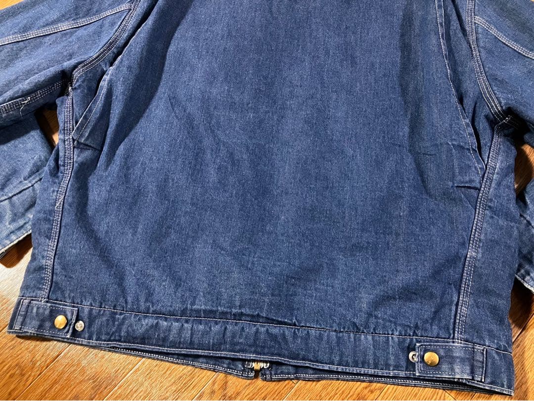 【極上】80s カーハート デトロイトジャケット 8QL J デニム 44(L)
