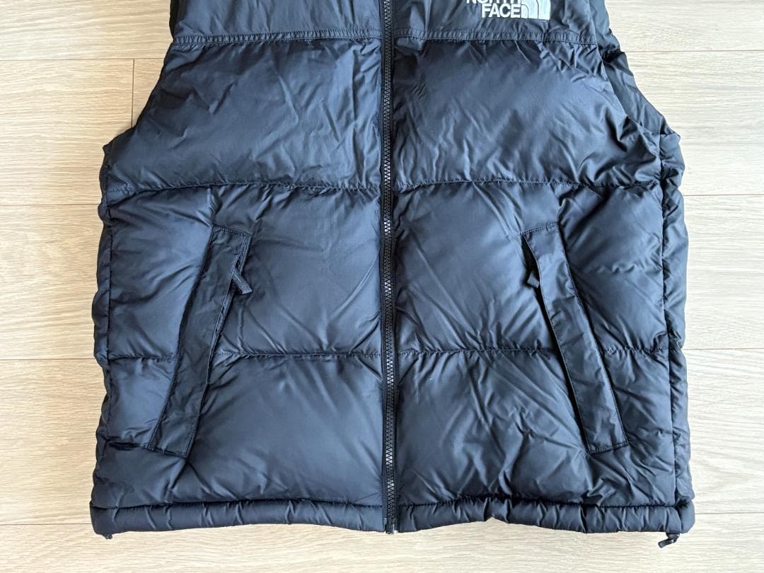THE NORTH FACE ヌプシベスト ND92338 ブラック Sサイズ