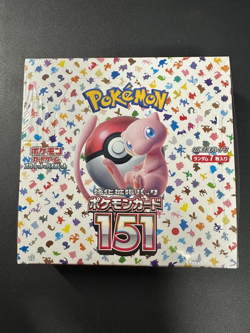 151 BOX 未開封 シュリンク付 ポケモンカード