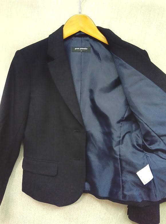 ポンポネット ジュニア ◎スーツ　リボン付き　M(150)サイズ