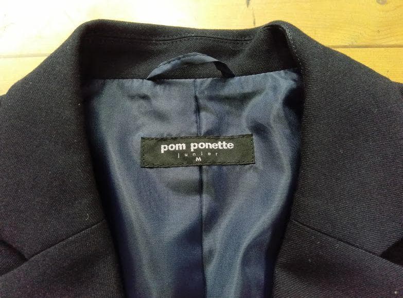 ポンポネット ジュニア ◎スーツ　リボン付き　M(150)サイズ