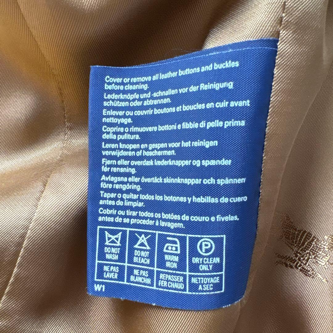 豚桜テーラードXL ダブルブレスト　ホースロゴ　ベージュ