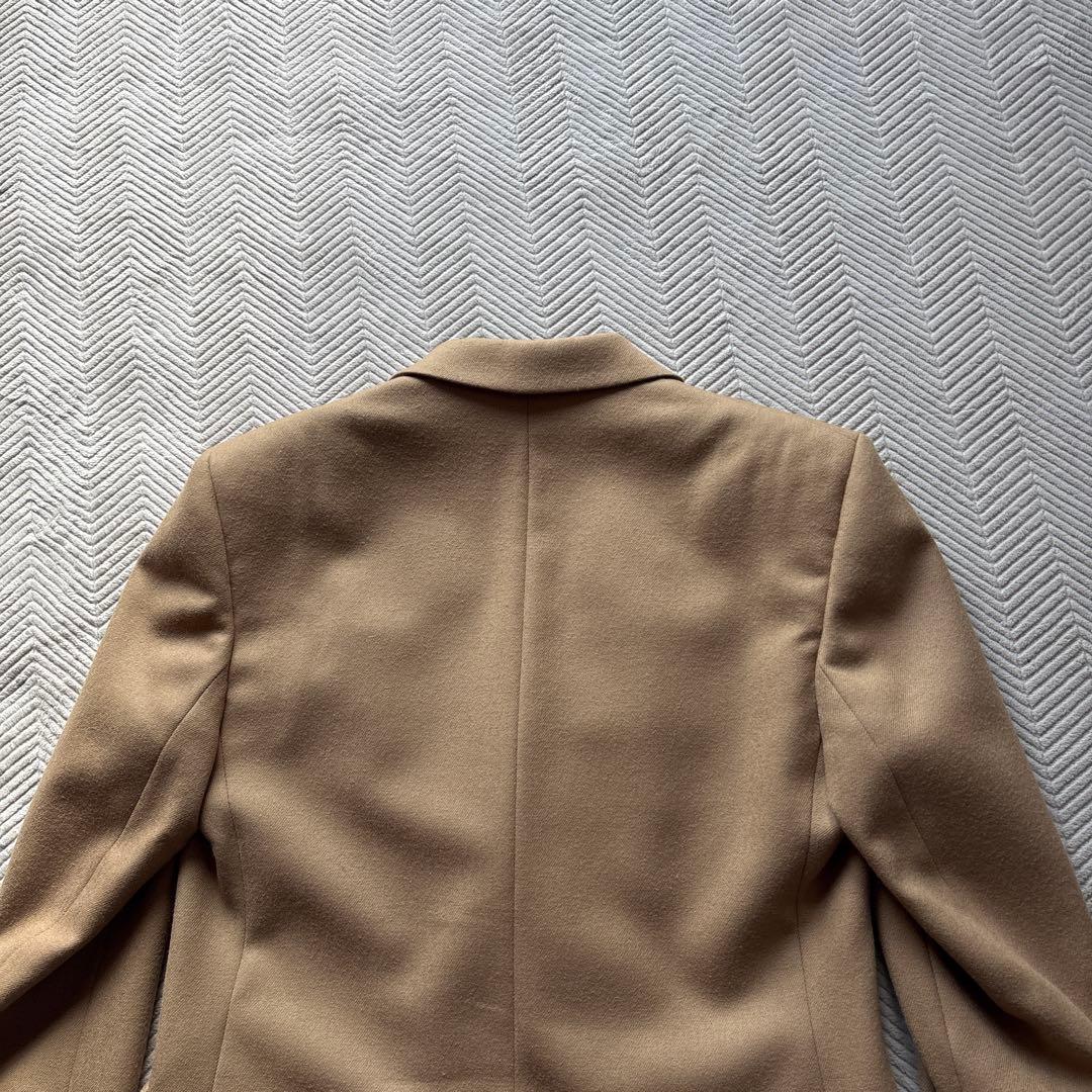 豚桜テーラードXL ダブルブレスト　ホースロゴ　ベージュ