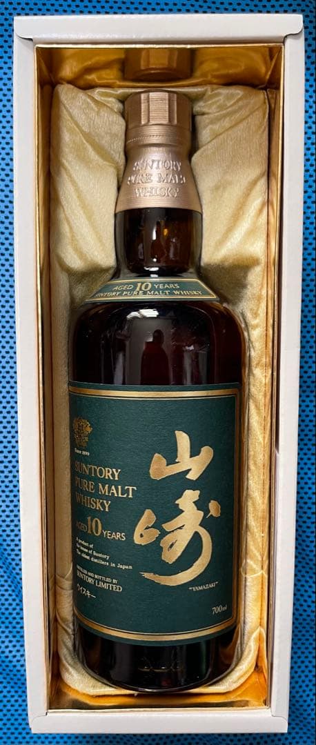 サントリー ピュアモルトウィスキー 山崎10年 グリーンラベル