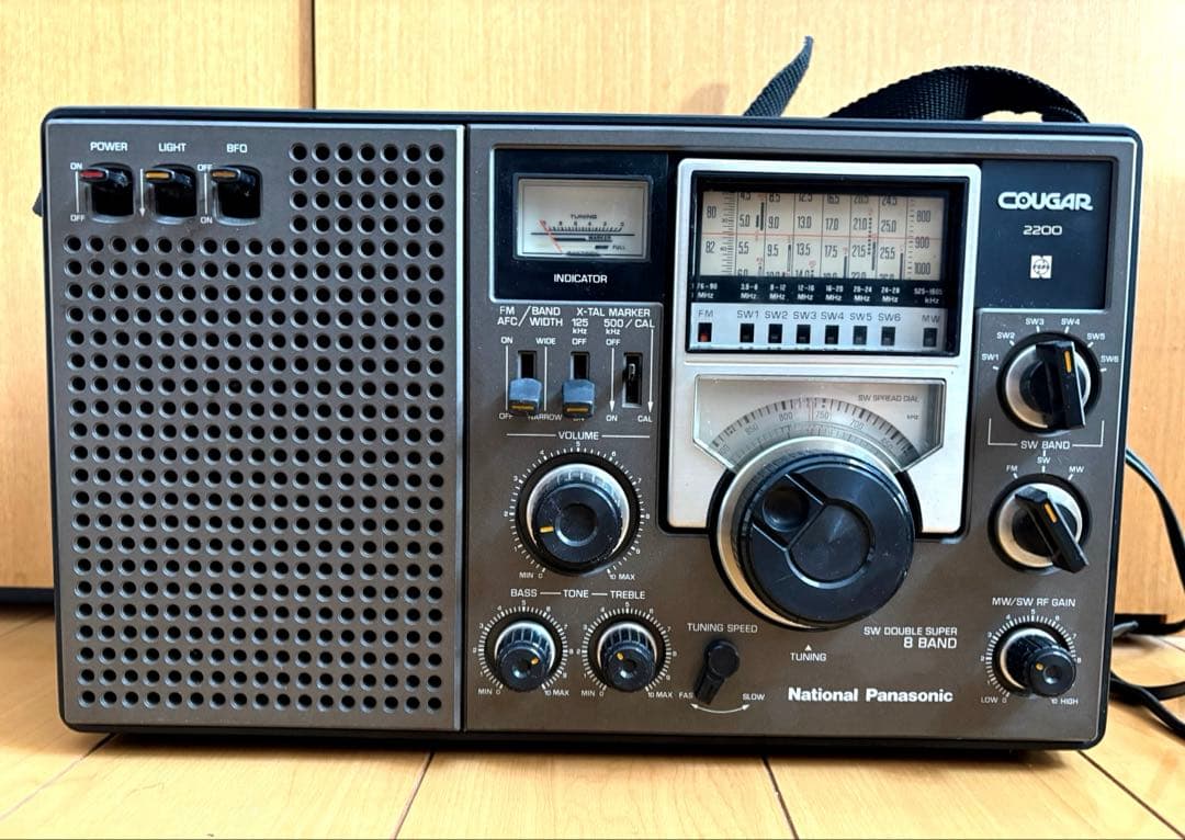 ナショナル パナソニック COUGAR/クーガー ラジオ RF-2200