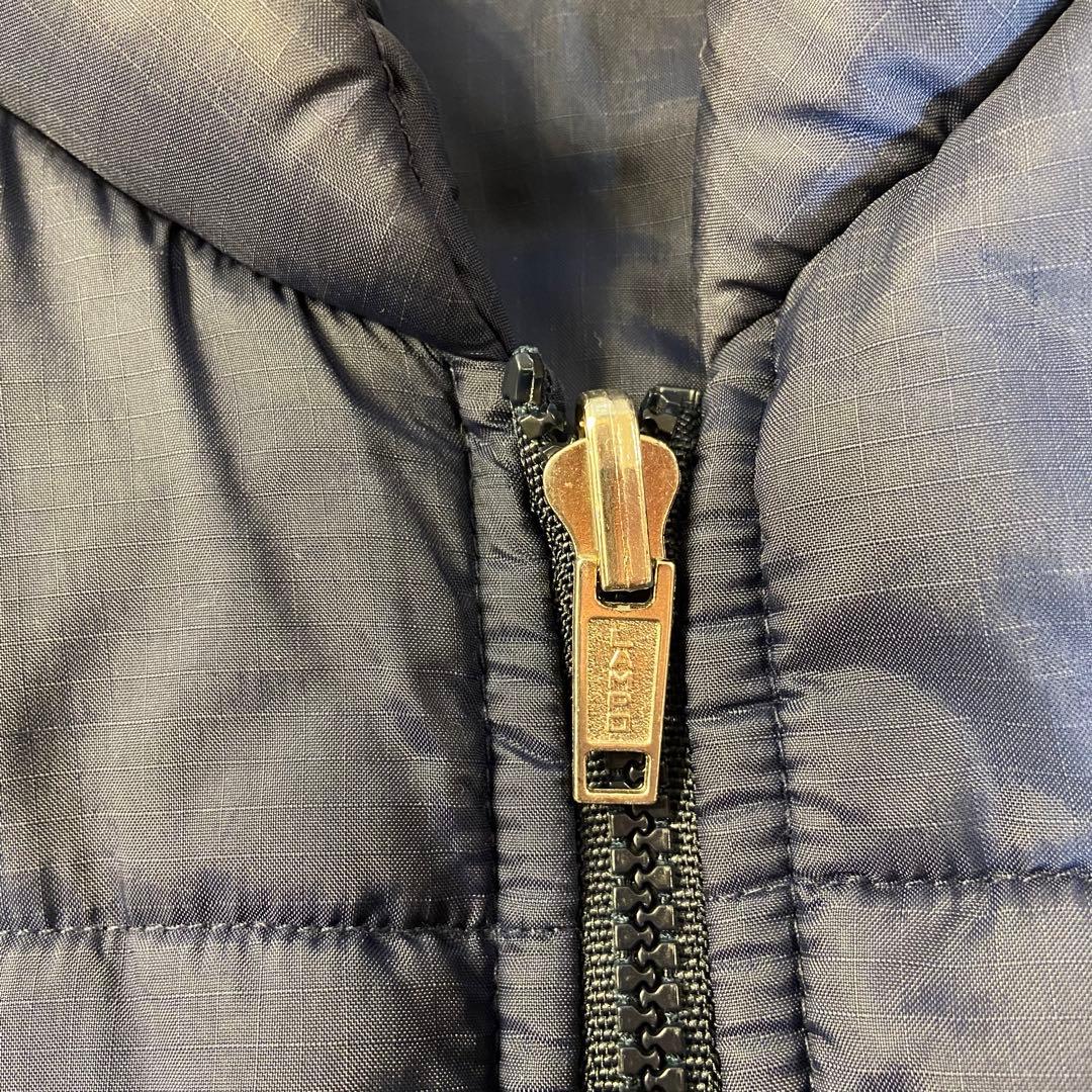 90s Patagonia ダウンベスト ネイビー Lサイズ 詳細不明