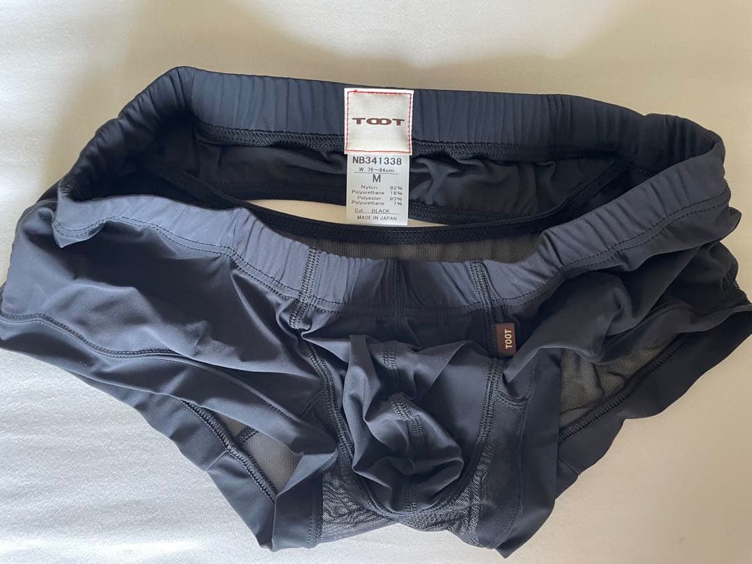 TOOT シースルー ボクサーパンツ ブラック Mサイズ